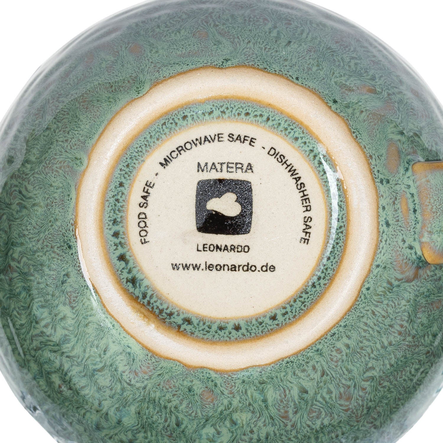leonardo-matera-tasse-c-ramique-verte-290-ml-lot-4 image 4