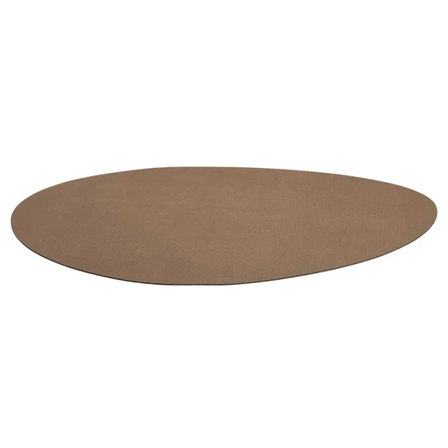 leonardo-gocce-set-de-table-ovale-marron-34x48-cm image 1