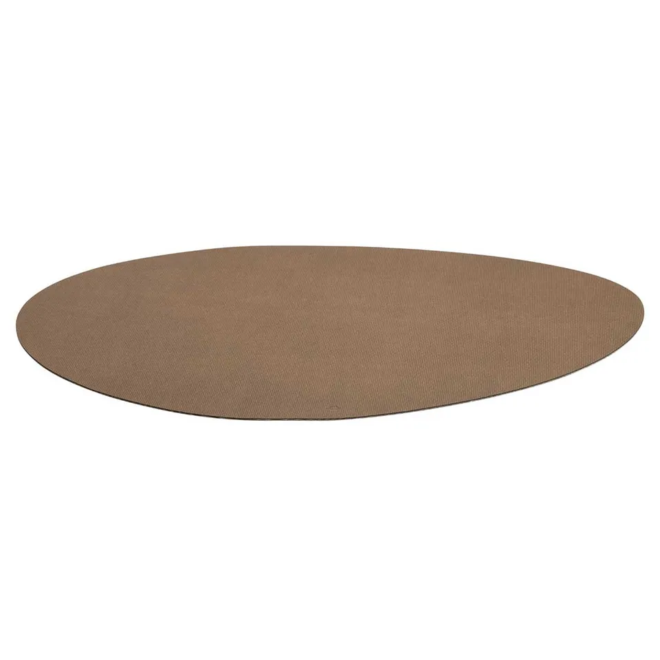 leonardo-gocce-set-de-table-ovale-marron-34x48-cm image 1