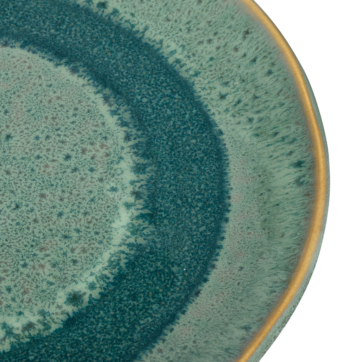 leonardo-matera-assiette-c-ramique-verte-23-cm-lot-6 image 3