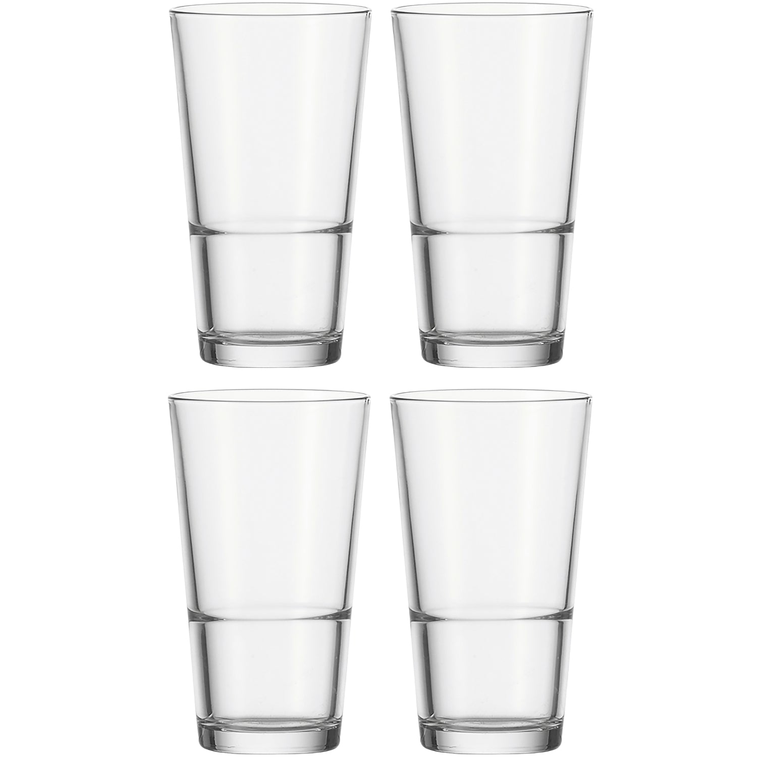 leonardo-event-550-ml-verre-eau-lot-4-empilable image 1