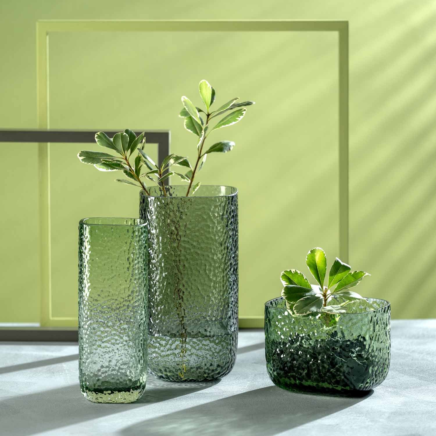 leonardo-martello-vase-gris-29-cm-effet-nature-tactile image 3