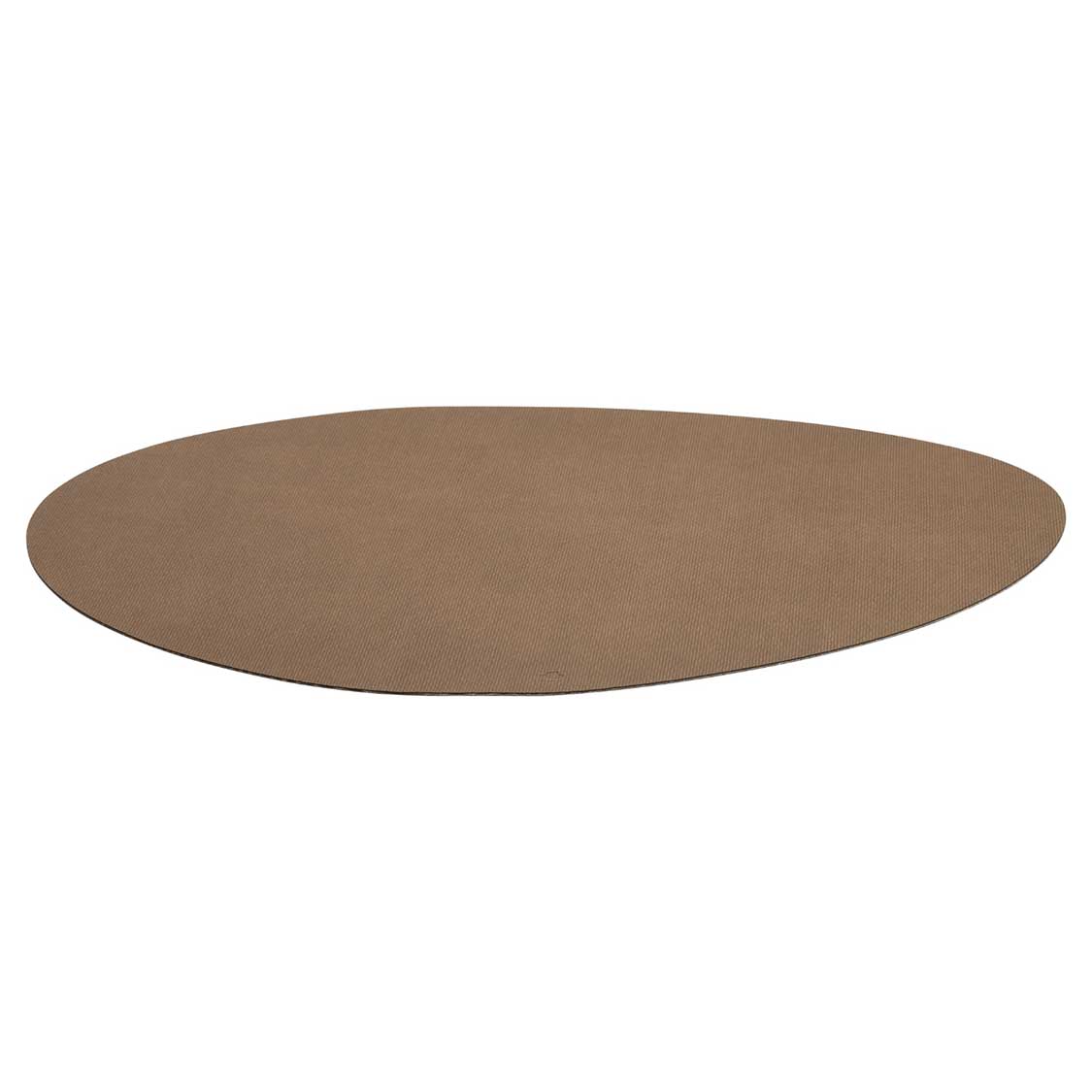 leonardo-gocce-set-de-table-ovale-marron-34x48-cm image 1