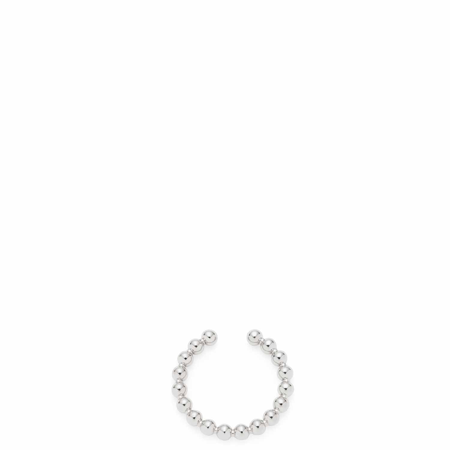 leonardo-lollo-ciao-manchette-oreille-acier-argent image 1