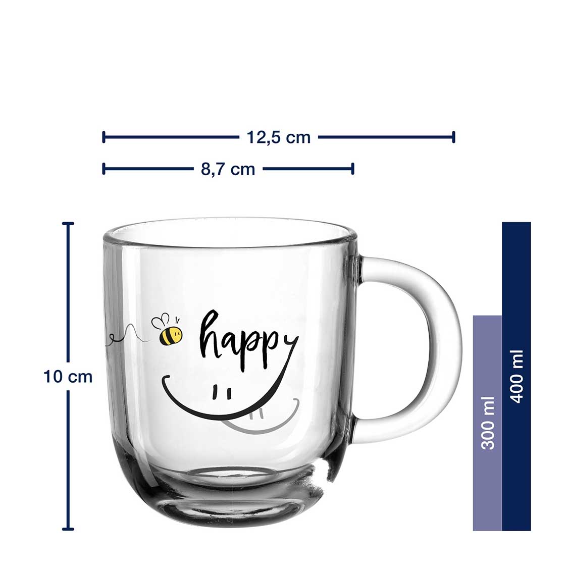 leonardo-emozione-tasse-en-verre-happy-400-ml image 3