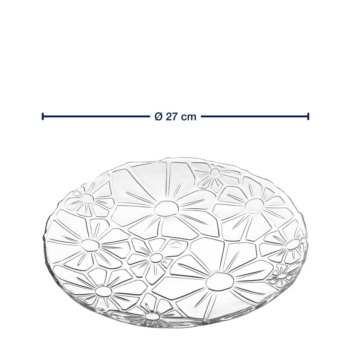 leonardo-giorno-assiette-en-verre-27-cm-transparent image 3